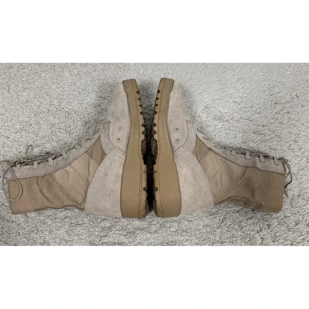 McRae Footwear Men's Hot Weather Coyote Army Combat Boots Vibram Sole Size 7.5‎